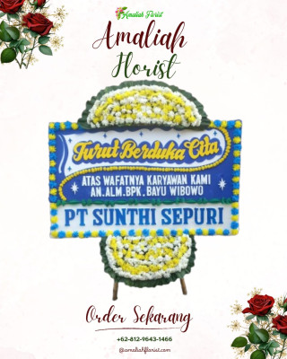 Papan Bunga Duka di Lebak Kepuh