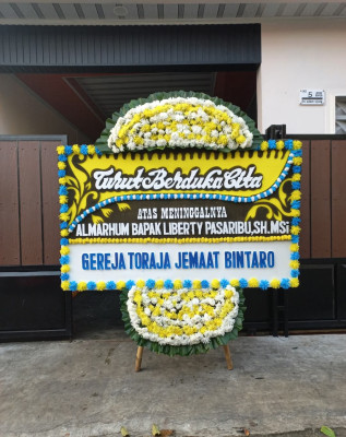 Papan Bunga Duka di Lebak Kepuh