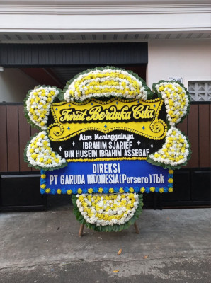 Papan Bunga Duka di Lebak Kepuh