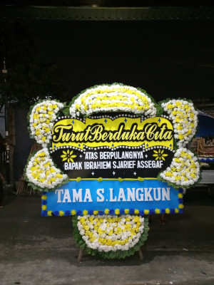 Papan Bunga Duka di Lebak Kepuh