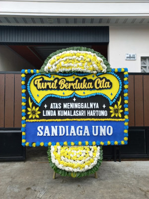 Papan Bunga Duka di Lebak Kepuh